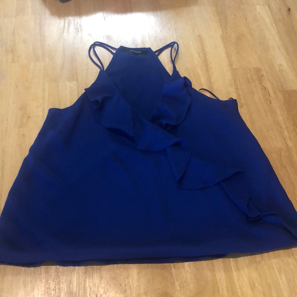 Evenuel Royal Blue tank top